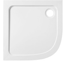Душевой поддон из материала Flight Jacob Delafon Flight 80x80 радиальный Белый