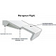 Заказать Душевой поддон из материала Flight Jacob Delafon Flight Neus 120x80 Белый в магазине сантехники Santeh-Crystal.ru