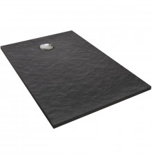 Душевой поддон из материала Flight Jacob Delafon Tolbiac 120x80 E6D331RU-NGM Черный матовый