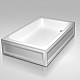 Приобрести Акриловый поддон для душа RGW Acrylic B/CL-S 100x90 16180290-51 Белый в магазине сантехники Santeh-Crystal.ru