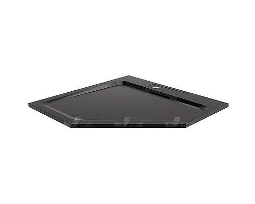 Заказать Душевой поддон из искусственного камня RGW STA-61B 90x90 16330599-04 Черный в магазине сантехники Santeh-Crystal.ru