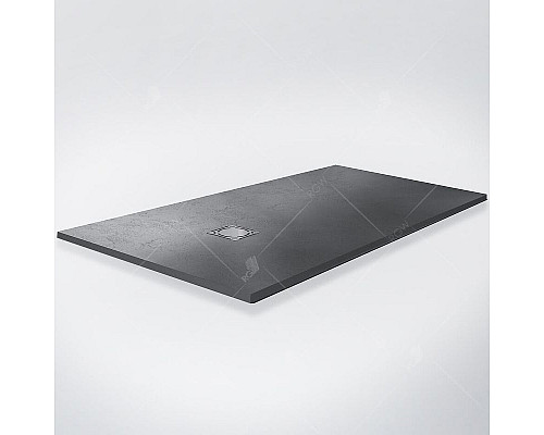 Приобрести Душевой поддон из искусственного камня RGW STT ST-0149G 90x140x2,5 Серый в магазине сантехники Santeh-Crystal.ru