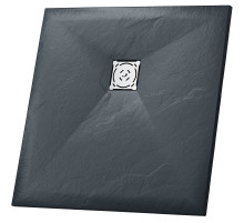 Душевой поддон из искусственного камня RGW Stone Tray ST-G 80x80 16152088-02 Графит