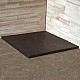 Купить Душевой поддон из искусственного камня RGW Stone Tray ST-G 90x90 16152099-02 Графит в магазине сантехники Santeh-Crystal.ru