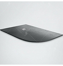 Душевой поддон из искусственного камня RGW Stone Tray ST/AL-G 120х80 L 16154128-02L Графит