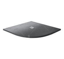 Душевой поддон из искусственного камня RGW Stone Tray ST/AL-G 100х100 16153100-02 Графит