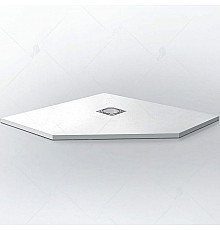 Душевой поддон из искусственного камня RGW Stone Tray ST/T-G 100х100 16155100-01 Белый