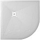 Заказать Душевой поддон из искусственного камня RGW Stone Tray ST/R-0100W 100x100 16153100-01 Белый в магазине сантехники Santeh-Crystal.ru