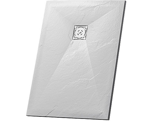 Купить Душевой поддон из искусственного камня RGW Stone Tray ST-W 130x90 16152913-01 Белый в магазине сантехники Santeh-Crystal.ru