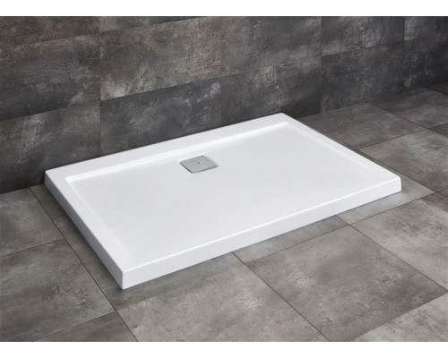 Приобрести Душевой поддон Radaway Argos D 80x90x6 белый в магазине сантехники Santeh-Crystal.ru