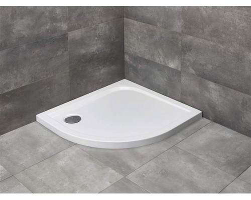 Заказать Акриловый поддон для душа Radaway Delos E 90x80 R SDE8090-01R Белый в магазине сантехники Santeh-Crystal.ru