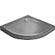 Купить Акриловый поддон для душа Radaway Doros A Compact 90x90 SDRA9090-05-64S Антрацитовый камень в магазине сантехники Santeh-Crystal.ru