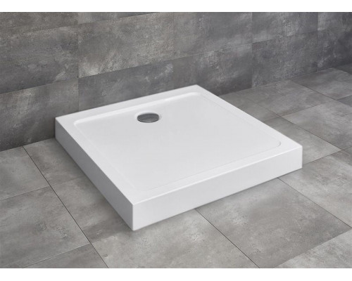 Заказать Акриловый поддон для душа Radaway Doros C Compact 80x80x11,5 Белый в магазине сантехники Santeh-Crystal.ru