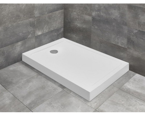 Приобрести Акриловый поддон для душа Radaway Doros F Compact 140x80x12 Белый в магазине сантехники Santeh-Crystal.ru