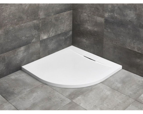 Заказать Душевой поддон из искусственного камня Radaway Giaros A 90x90x4 белый в магазине сантехники Santeh-Crystal.ru