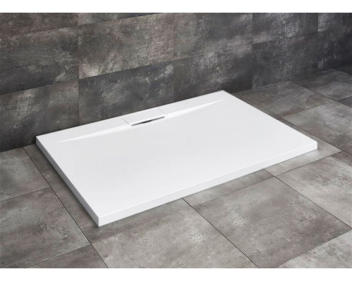 Заказать Душевой поддон из искусственного камня Radaway Giaros D 80x120x4 белый в магазине сантехники Santeh-Crystal.ru