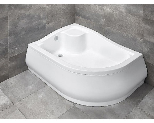 Купить Акриловый поддон для душа Radaway Korfu E 120x90 L 4E91240-03L Белый в магазине сантехники Santeh-Crystal.ru