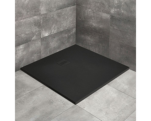Приобрести Душевой поддон из искусственного камня Radaway Kyntos C 100x100 HKC100100-54 Черный в магазине сантехники Santeh-Crystal.ru