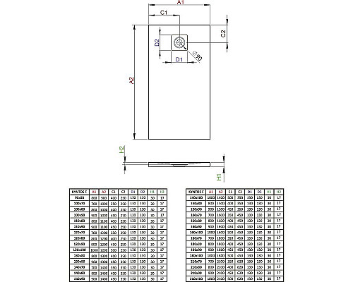 Заказать Душевой поддон из искусственного камня Radaway Kyntos F 120x90 HKF12090-04 Белый в магазине сантехники Santeh-Crystal.ru