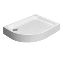 Акриловый поддон для душа Radaway Laros E Compact 100x80 R SLE81017-01R Белый