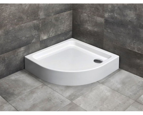 Купить Акриловый поддон для душа Radaway Laros A Compact 85x85x17 белый в магазине сантехники Santeh-Crystal.ru