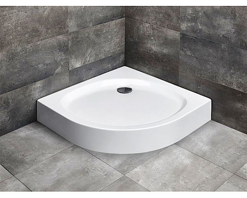Купить Акриловый поддон для душа Radaway Patmos A Compact 90x90x16 белый в магазине сантехники Santeh-Crystal.ru