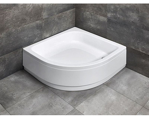 Приобрести Акриловый поддон для душа Radaway Samos A 80x80x30 белый в магазине сантехники Santeh-Crystal.ru