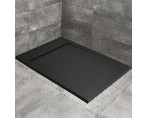 Купить Душевой поддон из искусственного камня Radaway Teos F 120x90 HTF12090-54 Черный в магазине сантехники Santeh-Crystal.ru