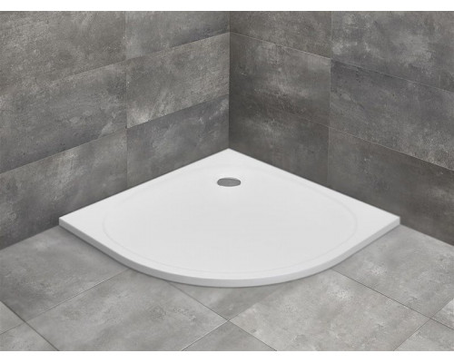 Приобрести Душевой поддон из искусственного камня Radaway Zantos A 90x90x3,2 Белый в магазине сантехники Santeh-Crystal.ru