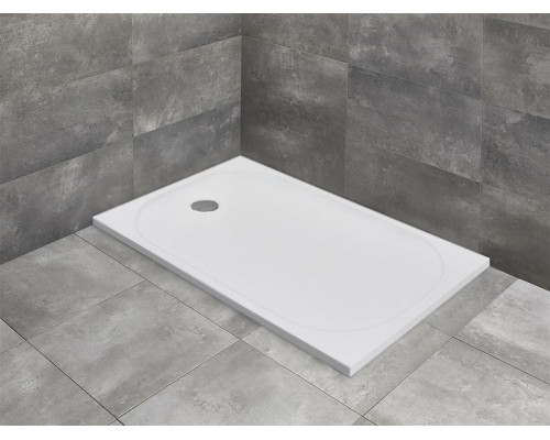 Купить Душевой поддон из искусственного камня Radaway Zantos F 120x90x3,2 Белый в магазине сантехники Santeh-Crystal.ru
