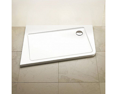 Купить Душевой поддон из искусственного камня Ravak 10° Asymetric Pro 120x90 XA25G70101L Белый в магазине сантехники Santeh-Crystal.ru