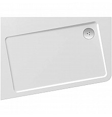 Душевой поддон из искусственного камня Ravak 10° Asymetric Pro 120x90 XA25G70101L Белый