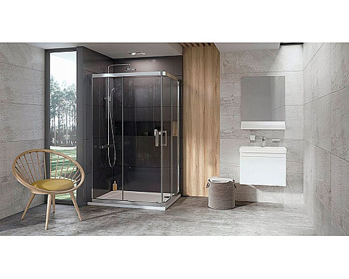 Купить Душевой поддон из искусственного камня Ravak 10° Gigant Pro 120x90 XA05G70101L Белый в магазине сантехники Santeh-Crystal.ru