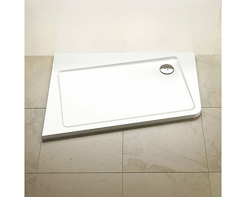 Купить Душевой поддон из искусственного камня Ravak 10° Gigant Pro 120x90 XA05G70101L Белый в магазине сантехники Santeh-Crystal.ru