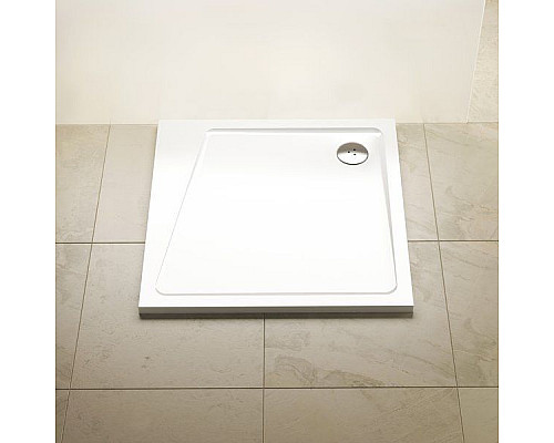 Заказать Душевой поддон из искусственного камня Ravak 10° Perseus Pro 80x80 XA054401010 Белый в магазине сантехники Santeh-Crystal.ru