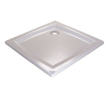 Акриловый поддон для душа Ravak Galaxy Elipso LA 100х100 A02AA01210 Белый