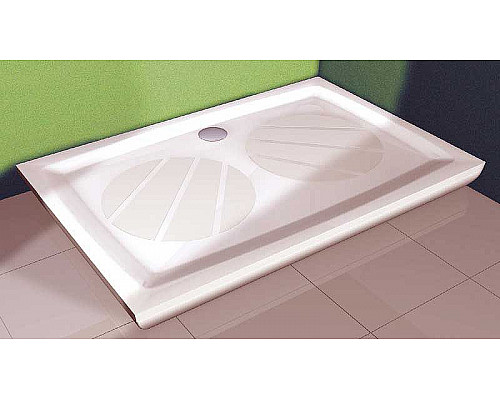 Приобрести Душевой поддон из искусственного камня Ravak Gigant Pro 120x80 XA03G401010 Белый в магазине сантехники Santeh-Crystal.ru