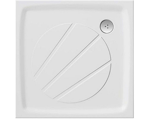 Купить Душевой поддон из искусственного камня Ravak Perseus Pro 80х80 XA034401010 Белый в магазине сантехники Santeh-Crystal.ru