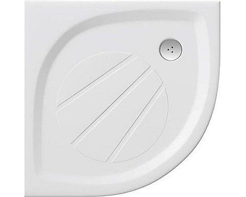 Приобрести Душевой поддон из искусственного камня Ravak Elipso Pro 90х90 Flat XA237711010 Белый в магазине сантехники Santeh-Crystal.ru