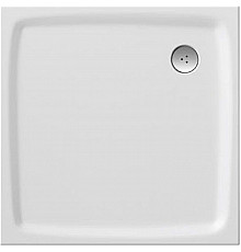 Душевой поддон из искусственного камня Ravak Perseus Pro 90х90 Flat XA037711010 Белый