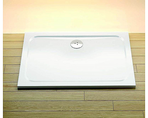 Купить Душевой поддон из искусственного камня Ravak Gigant Pro Chrome 100x80 XA04A401010 Белый в магазине сантехники Santeh-Crystal.ru