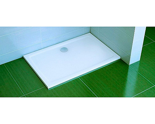 Купить Душевой поддон из искусственного камня Ravak Gigant Pro Chrome 110x80 XA04D401010 Белый в магазине сантехники Santeh-Crystal.ru