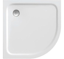 Душевой поддон из искусственного камня Ravak Elipso Pro Chrome 80х80 XA244401010 Белый