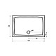 Заказать Душевой поддон из искусственного камня Ravak Gigant Pro Flat 120x80 XA03G411010 Белый в магазине сантехники Santeh-Crystal.ru