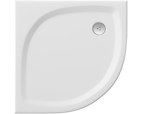 Приобрести Душевой поддон из искусственного камня Ravak Elipso Pro 80х80 Flat XA234411010 Белый в магазине сантехники Santeh-Crystal.ru