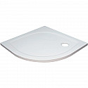 Душевой поддон из искусственного камня Ravak Elipso Pro 80х80 XA234401010WM Белый матовый