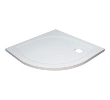 Душевой поддон из искусственного камня Ravak Elipso Pro 100х100 XA23AA01010WM Белый матовый