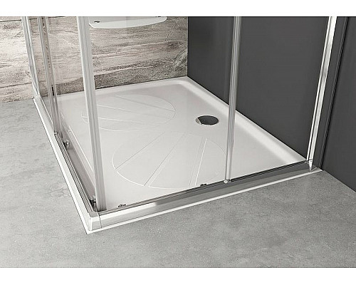 Приобрести Душевой поддон из искусственного камня Ravak Gigant Pro 120x90 XA03G701010WM Белый матовый в магазине сантехники Santeh-Crystal.ru