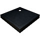 Купить Душевой поддон из искусственного камня Ravak Perseus Pro 100x100 XA03AA01010BM Черный матовый в магазине сантехники Santeh-Crystal.ru