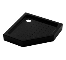 Акриловый поддон для душа Veconi Tezeo TZ-53B 100x100 TZ53B-100-C5 Черный